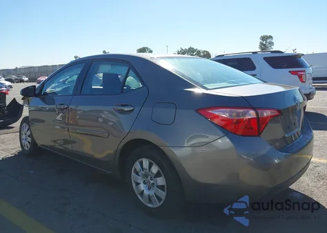 2019 Toyota Corolla Le z USA, uszkodzony, nr VIN 2T1BURHE6KC153590